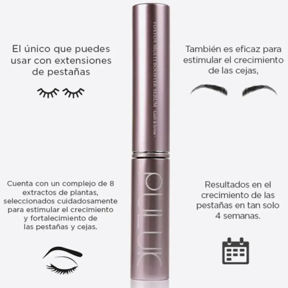 GENERICO - Serum De Crecimiento De Pestañas Multi Booster Puluk 5 ml