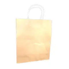 GENERICO - BOLSA REGALO KRAFT PASTEL DAMASCO 21 X 27 X 11 X 12UNI