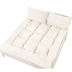 GENERICO - Cubre Colchón Acolchado Grueso Dos Plazas