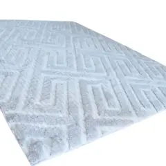 ANGELES DEL HOGAR - Alfombra Jacquard De Algodon 200X240 Cm