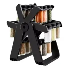 GENERICO - Especiero Giratorio Cocina 18 Frascos Rotativo Practico