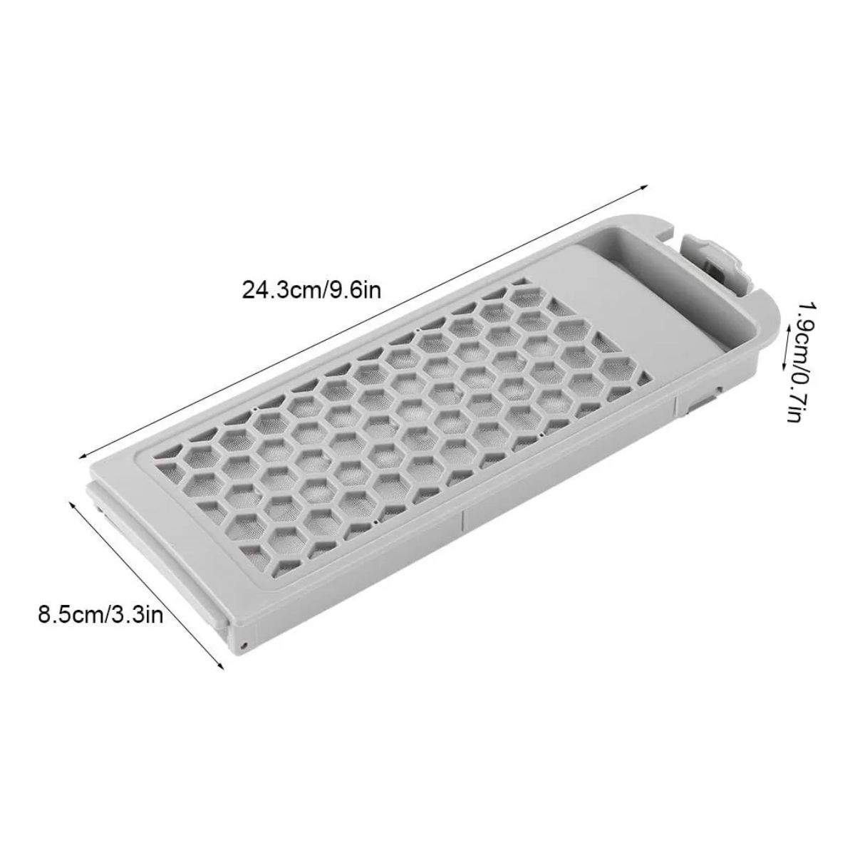 ATURE - 2 Filtros Pelusas Lavadora Para Samsung (15,17,18,19) Kilos