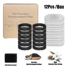 ATURE - Caja De 24filtros Bebedero Fuente D Agua Eléctric Gatoperro