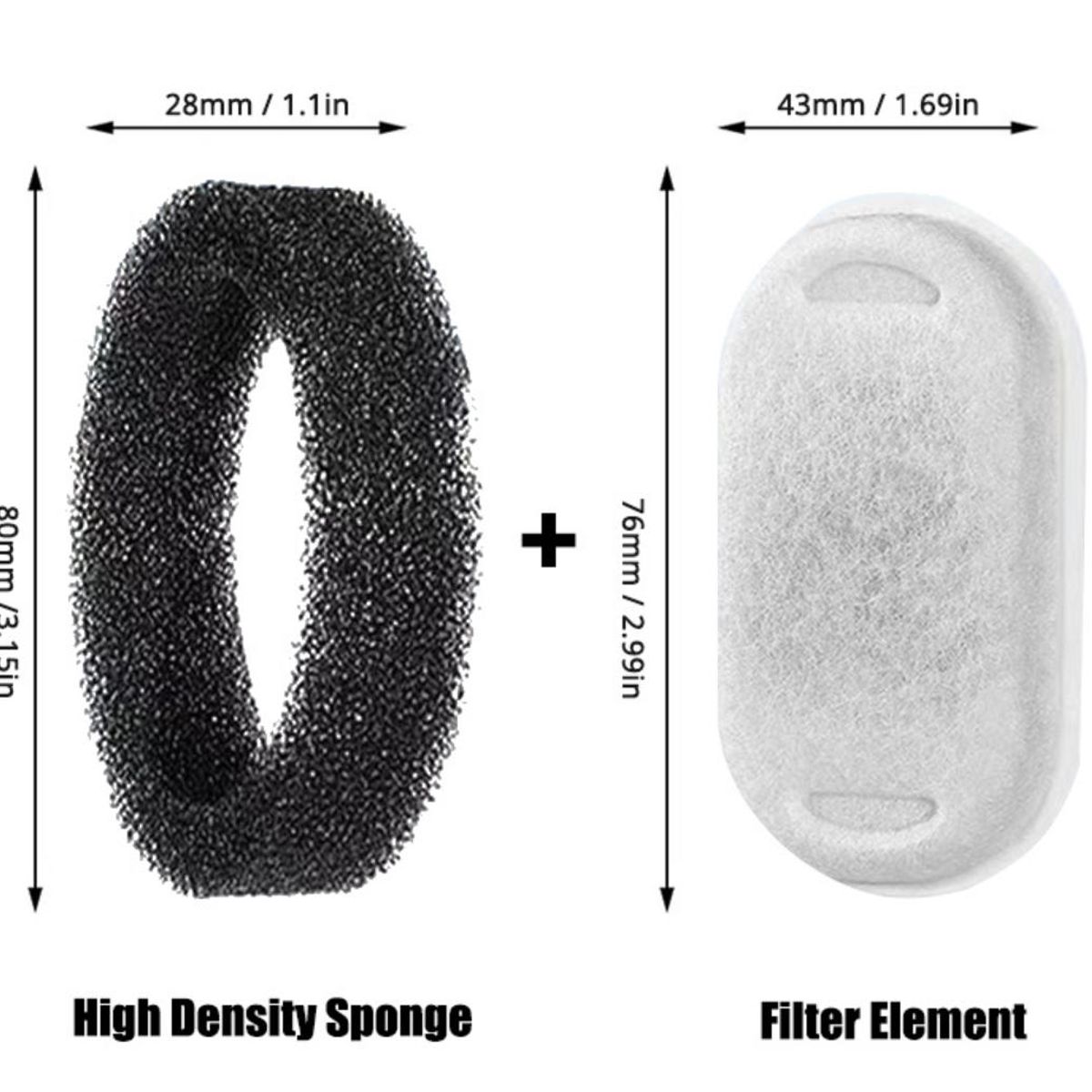 ATURE - Caja De 24filtros Bebedero Fuente D Agua Eléctric Gatoperro