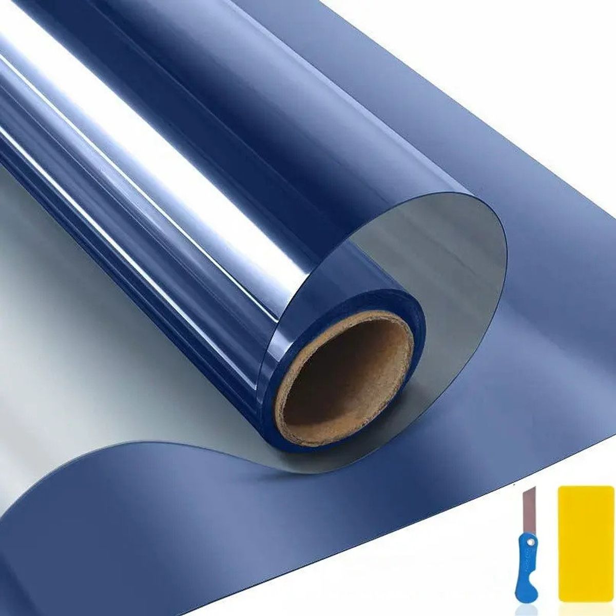 KUANGYE - Vinil Espejo Privacidad Papel Ventanas Pelicula Decorativo