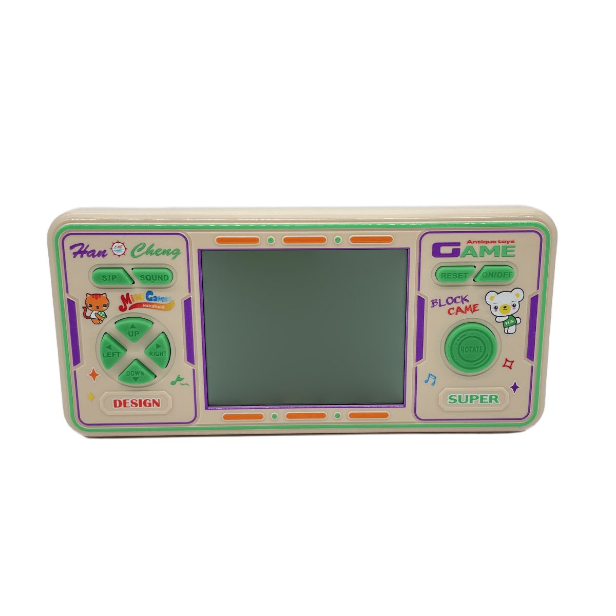 GENERICO - Consolas de videojuego Portátil de Tetris para Niños Juegos Clásicos