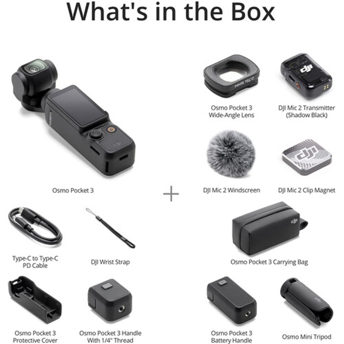 DJI - DJI Osmo Pocket 3 Creator Combo