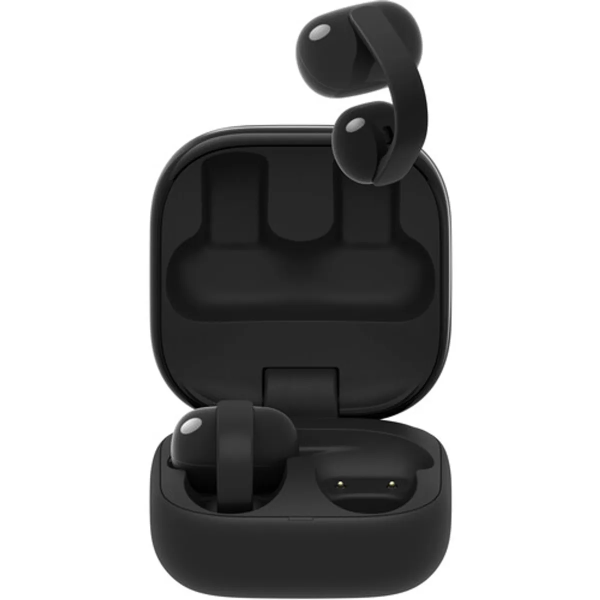 SONY - Sony LinkBuds Clip Open-Ear Truly Wireless Earbuds - Black