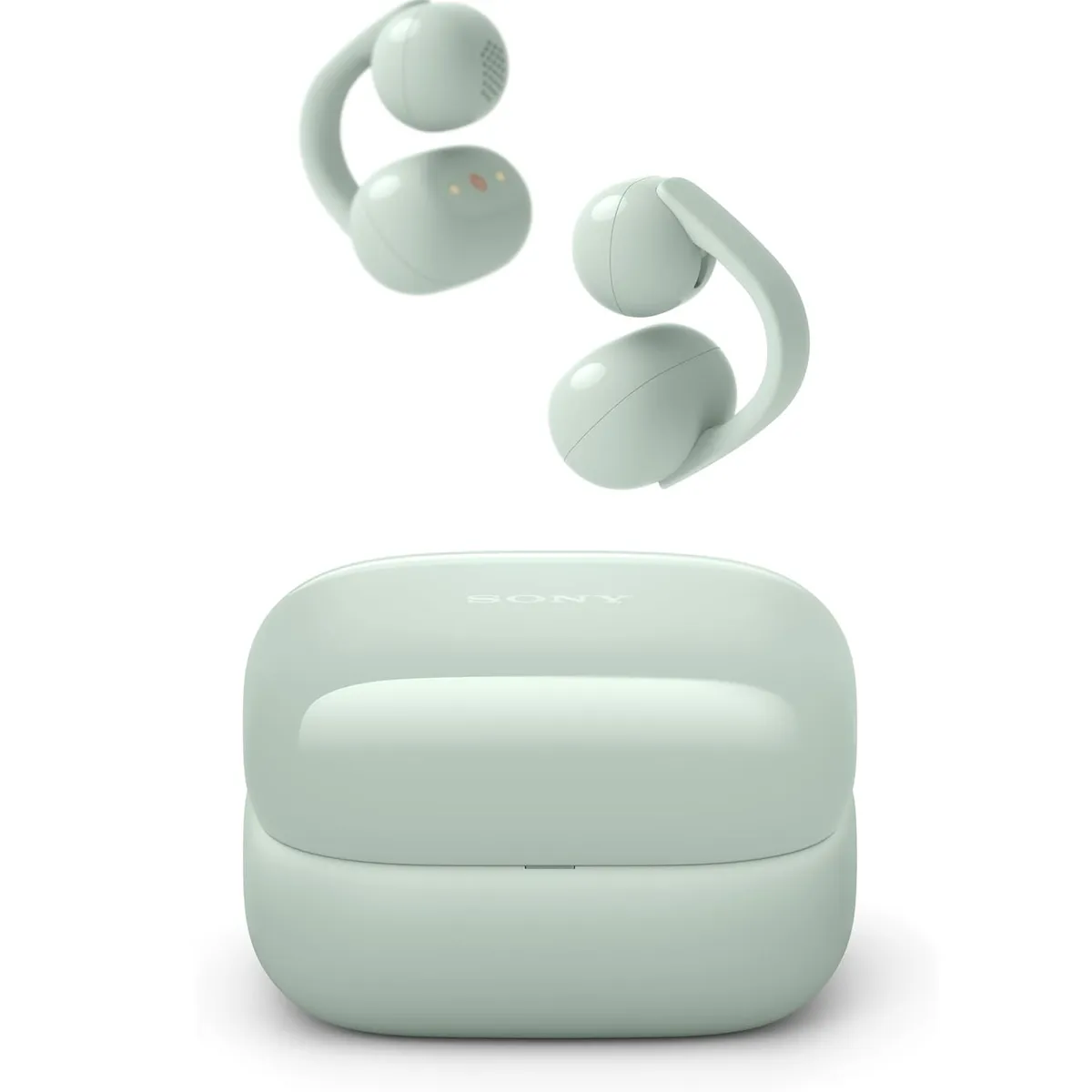 SONY - Sony LinkBuds Clip Open-Ear Truly Wireless Earbuds - Green