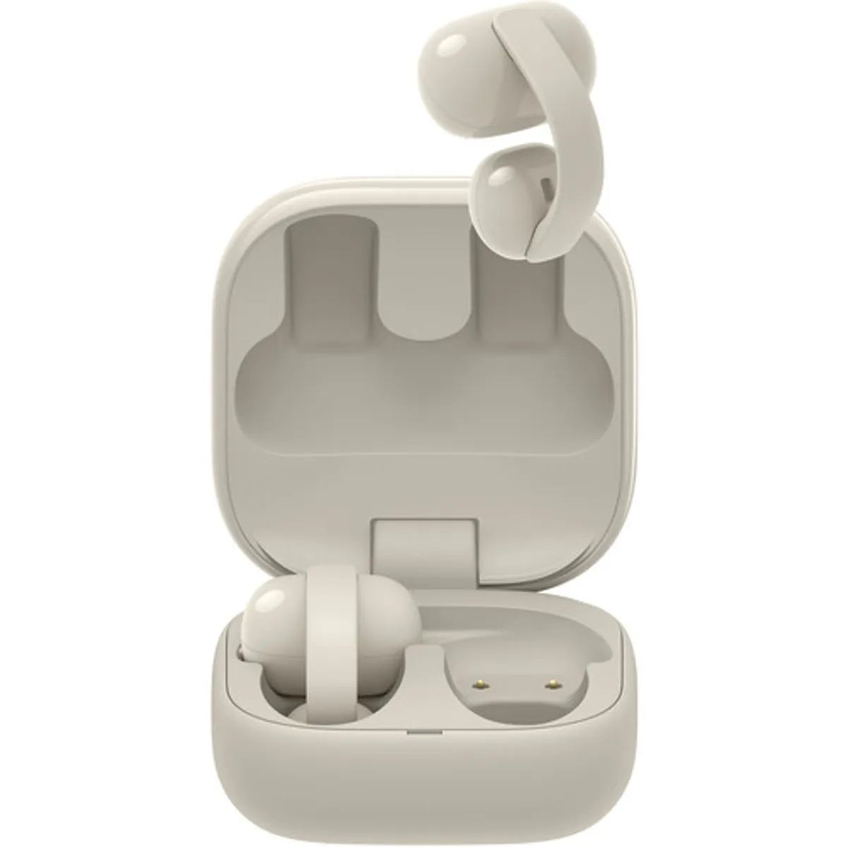 SONY - Sony LinkBuds Clip Open-Ear Truly Wireless Earbuds - Greige
