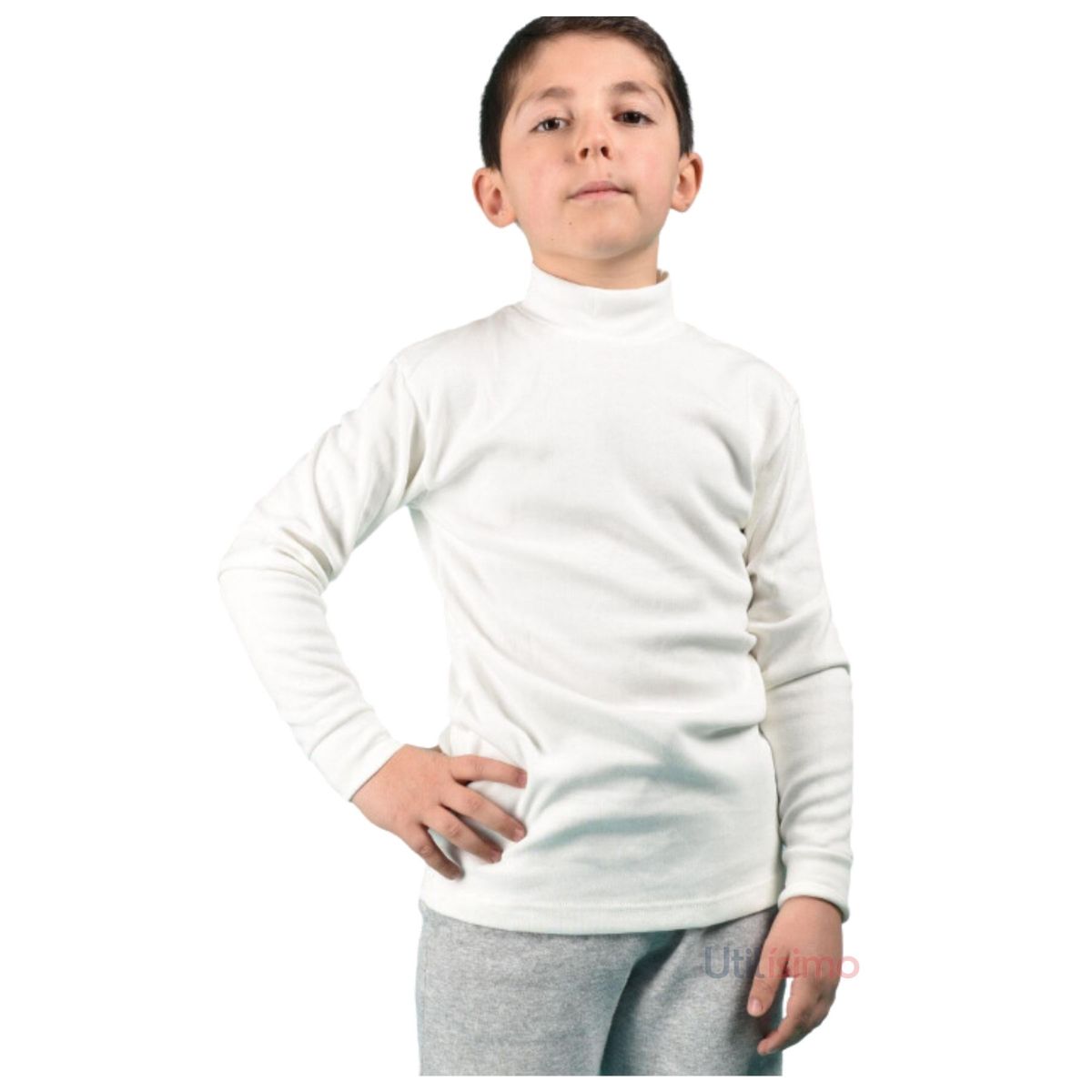 UTILISIMO - Camiseta Polera Beatle Bambú Niño Primera Capa