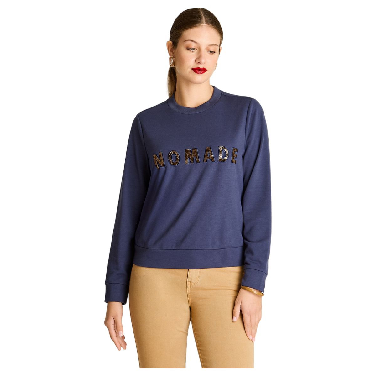 LORENZO DI PONTTI - Polerón Algodón Mujer