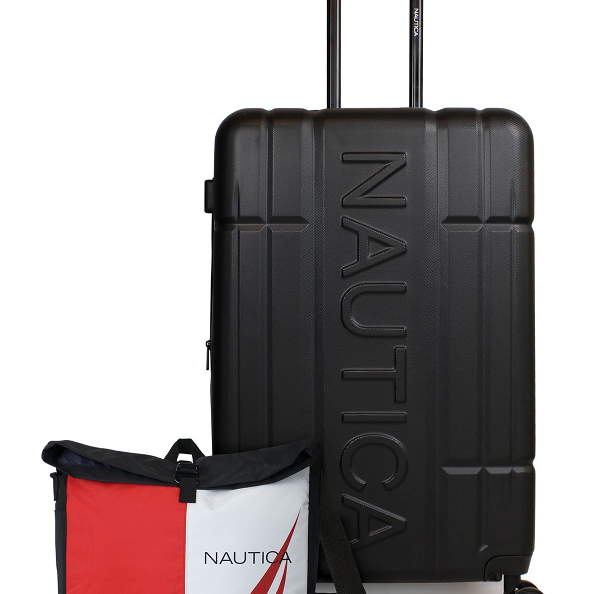 NAUTICA - Pack Maleta grande 23k Amsterdam negra + Bolso Cetus Nautica