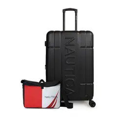 NAUTICA - Pack Maleta grande 23k Amsterdam negra + Bolso Cetus