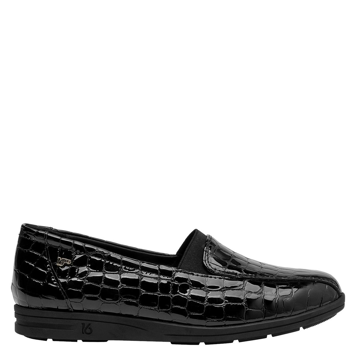 16 HRS - Mocasín Mujer Formal Negro 16 Hrs