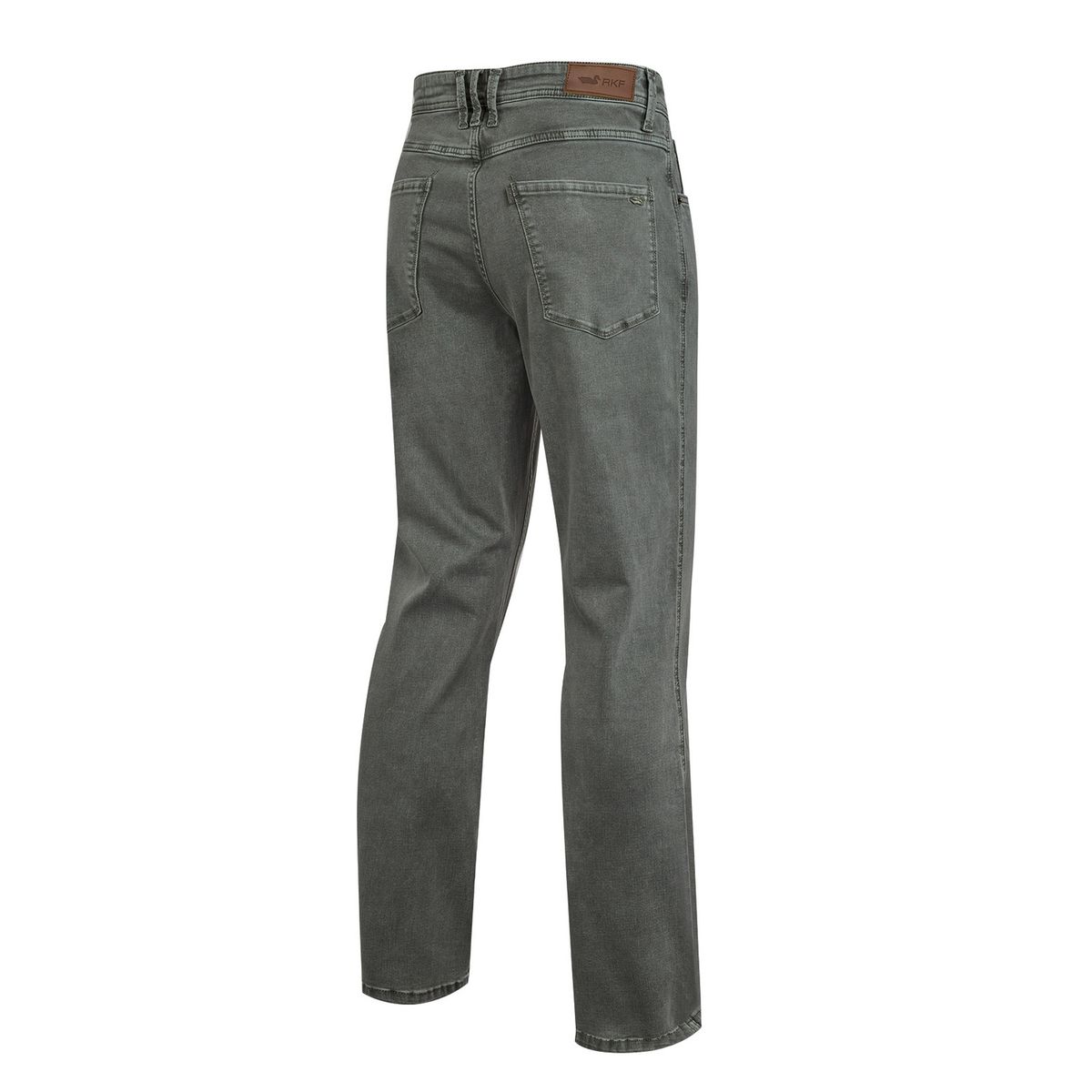 ROCKFORD - Jeans Algodón Reciclado Hombre Baycolor Gris ROCKFORD