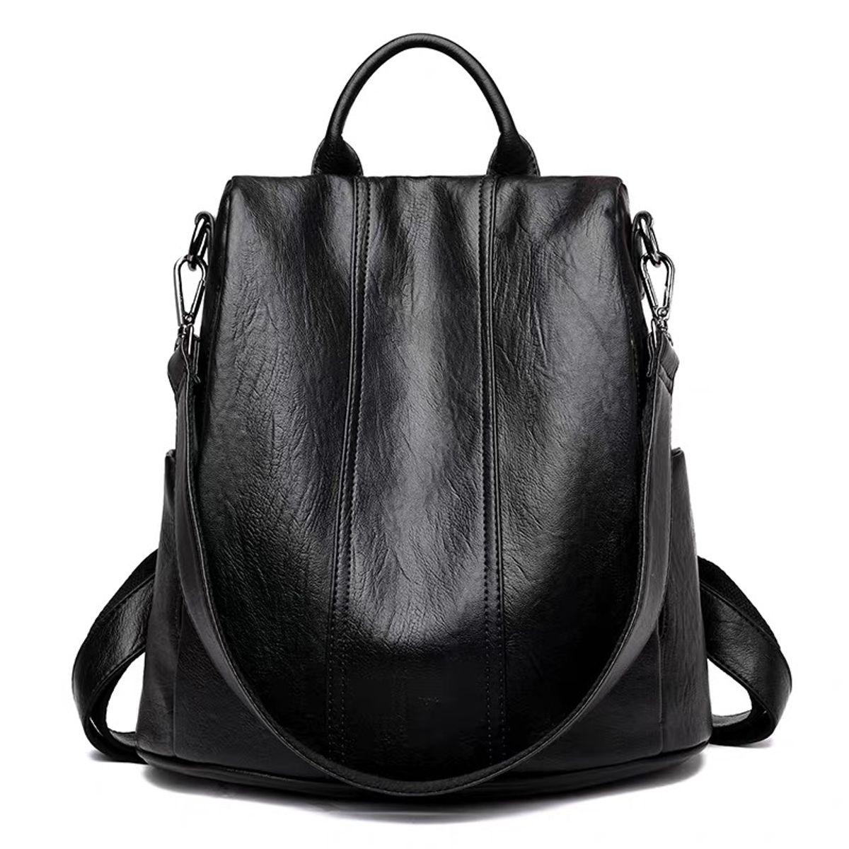 MOMO - Mochila de cuerina mate Originals Clasic design Sistema antirrobo