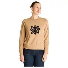 LORENZO DI PONTTI - Polerón Algodón Mujer