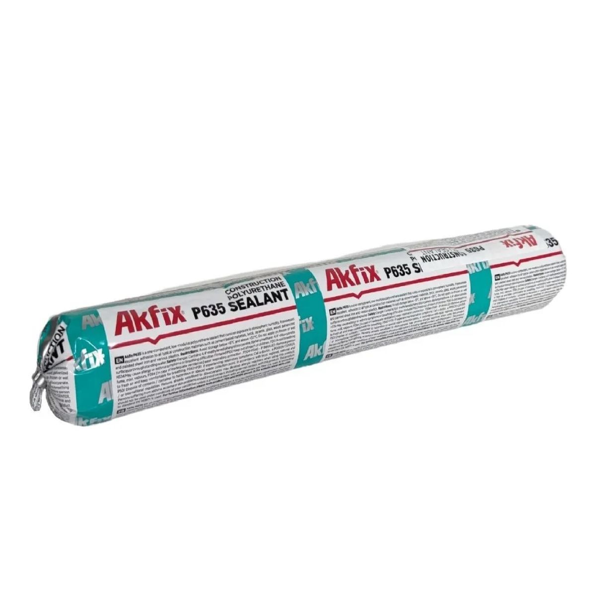 AKFIX - Sellador Poliuretano Blanco P635 Akfix 600ml Int Y Ext Const