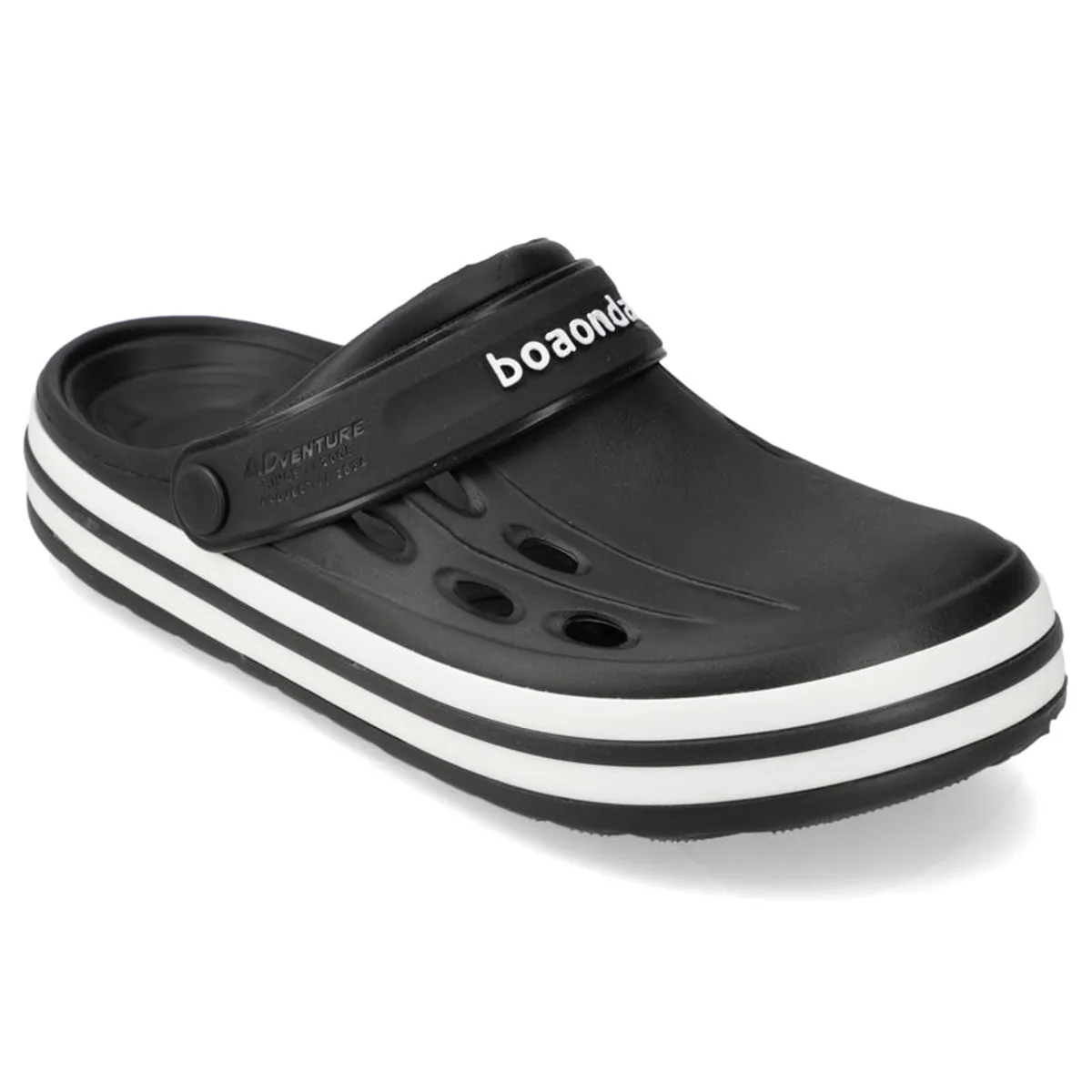 BOAONDA - Clog Hombre Negro Boaonda