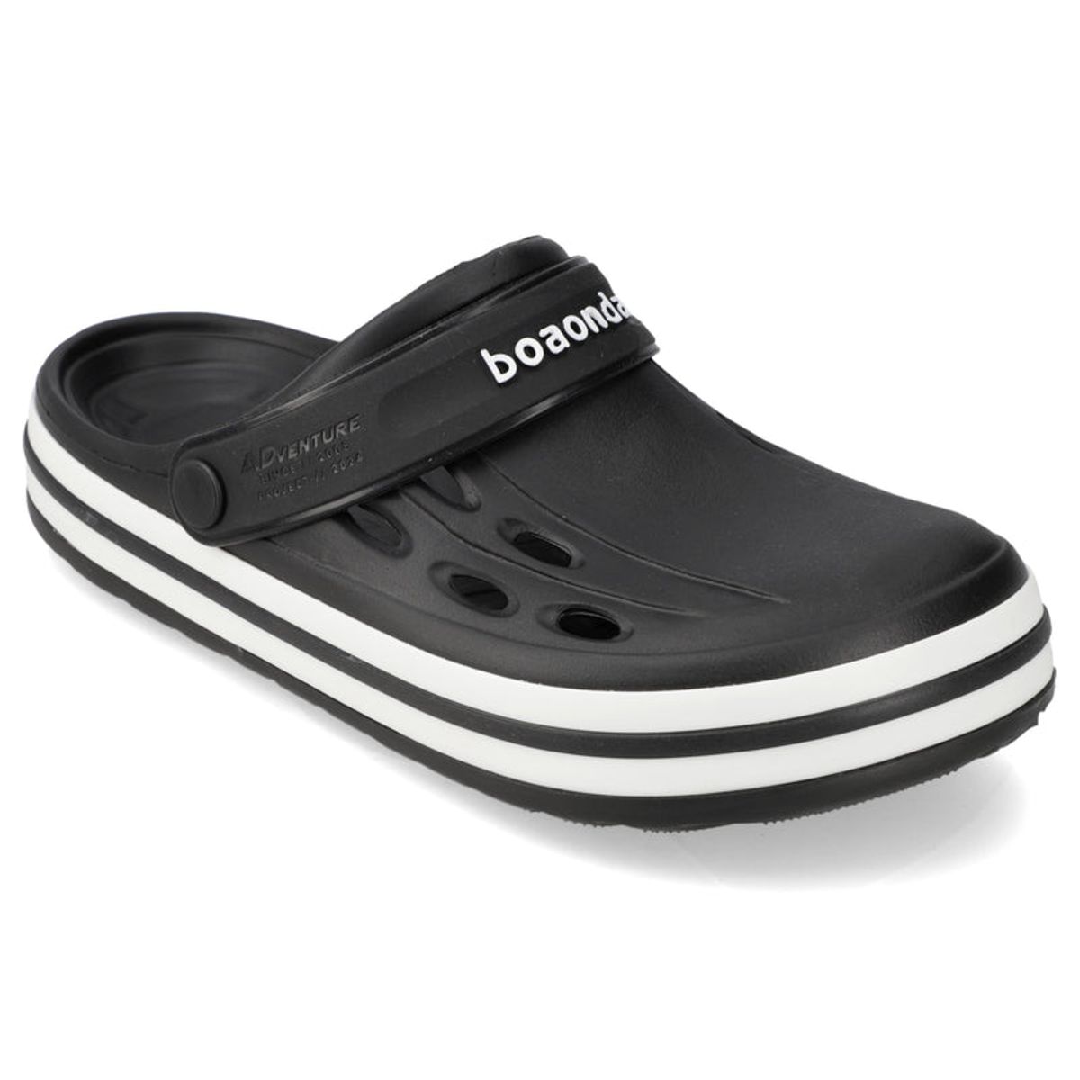 BOAONDA - Clog Hombre Negro Boaonda