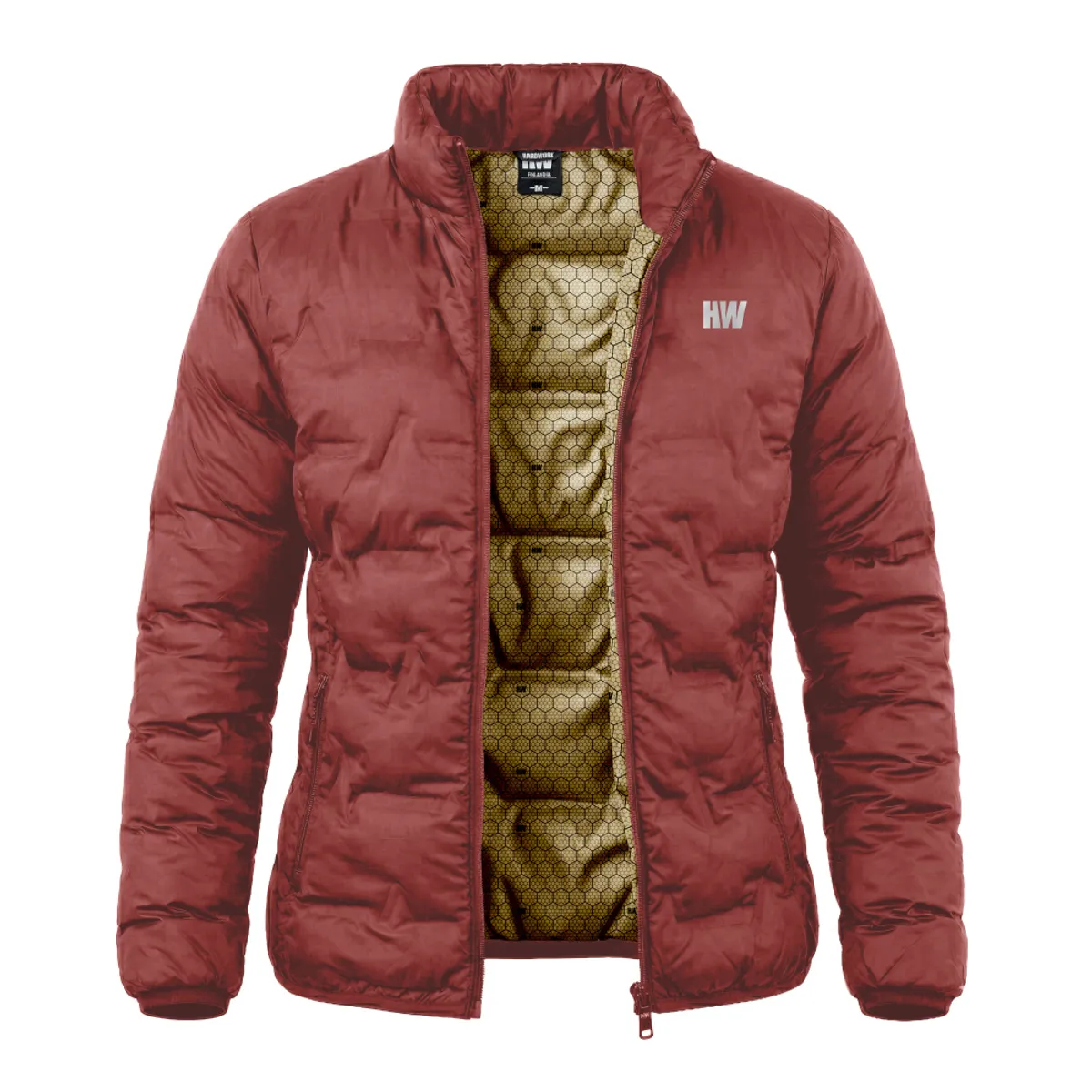 HARDWORK - Parka Insulada HW Finlandia Mujer Cabernet
