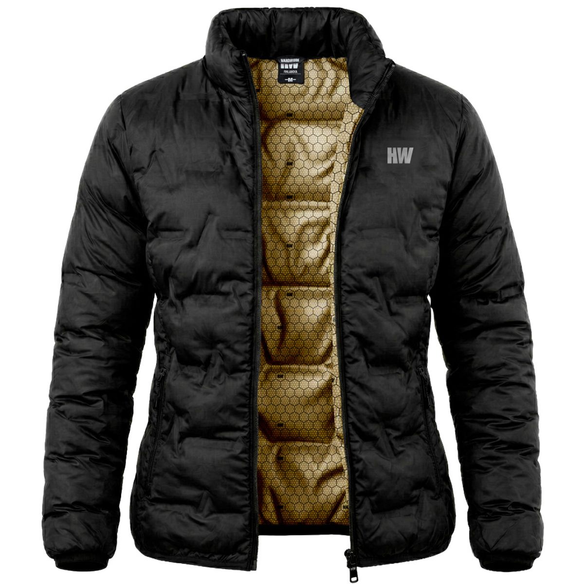 HARDWORK - Parka Insulada HW Finlandia Mujer Black
