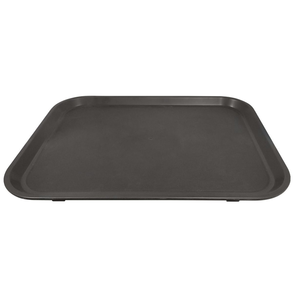 GENERICO - Bandeja Antideslizante Rectangular Café Oscuro 40.5 x 30.5 Cm