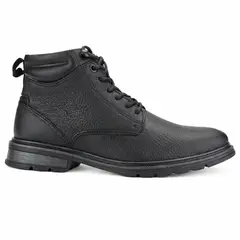 FERRACINI - Botin Hombre Negro Casual 8640 Columbia