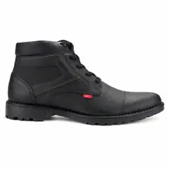 FERRACINI - Botin Hombre Negro Casual 9948 Cross