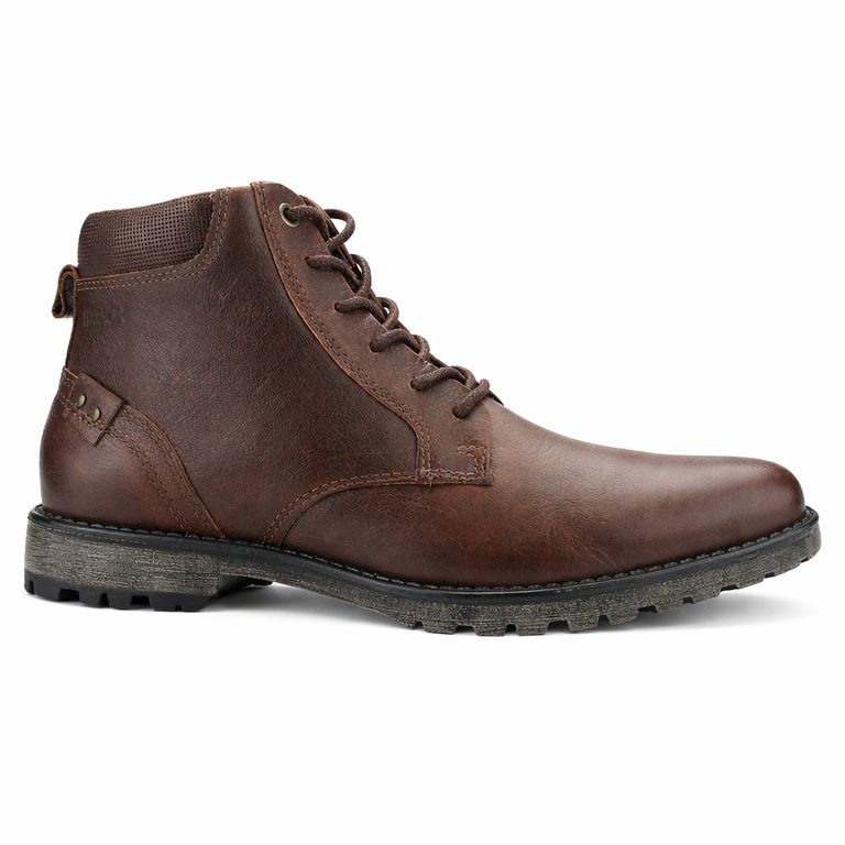Botin Hombre Café Casual 9953 Cross