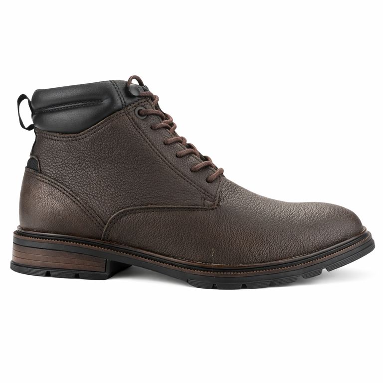 Botin Hombre Café Casual 8640 Columbia