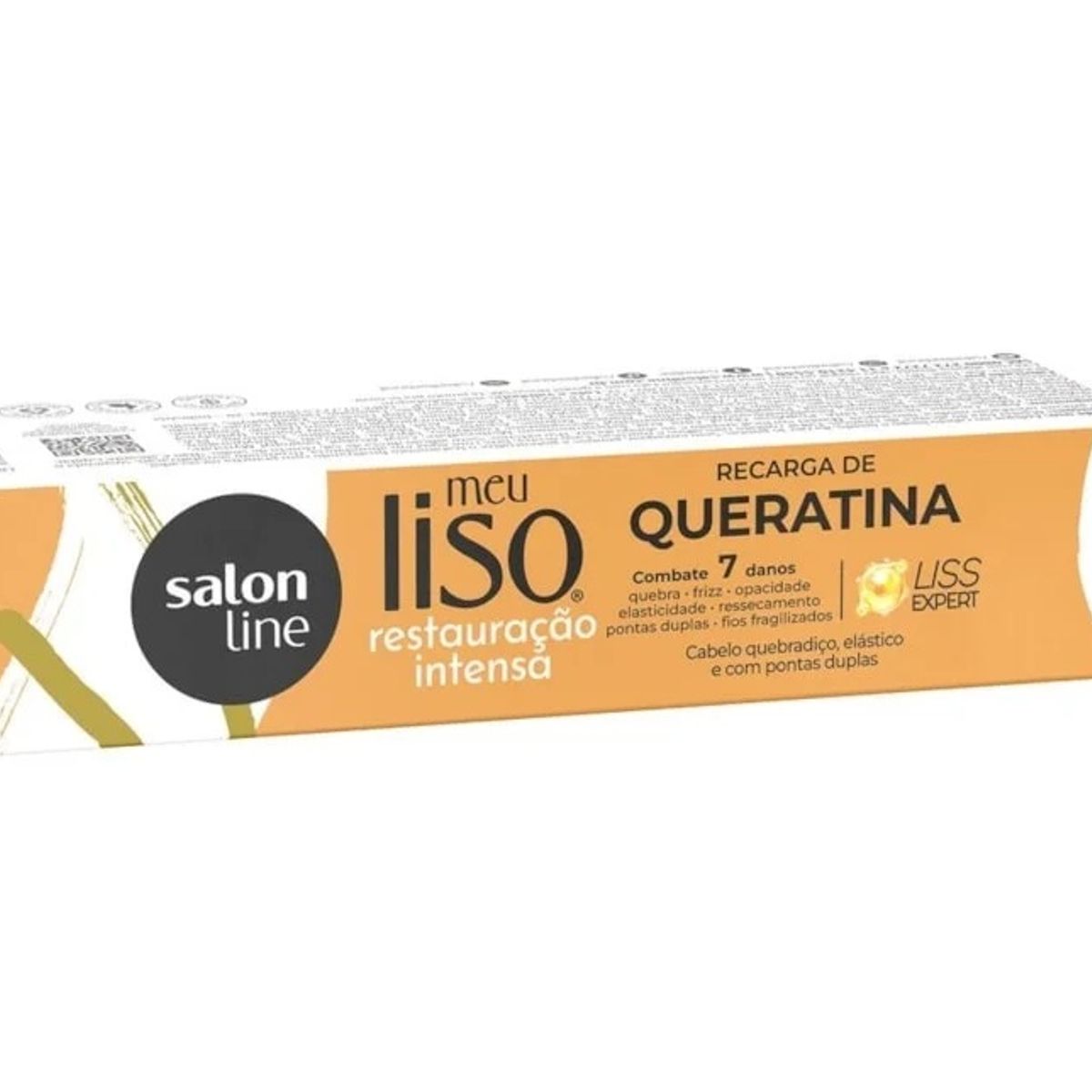 SALON LINE - RECARGA DE QUERATINA RESTAURACION INTENSA MEU LISO 80GR SALON LINE