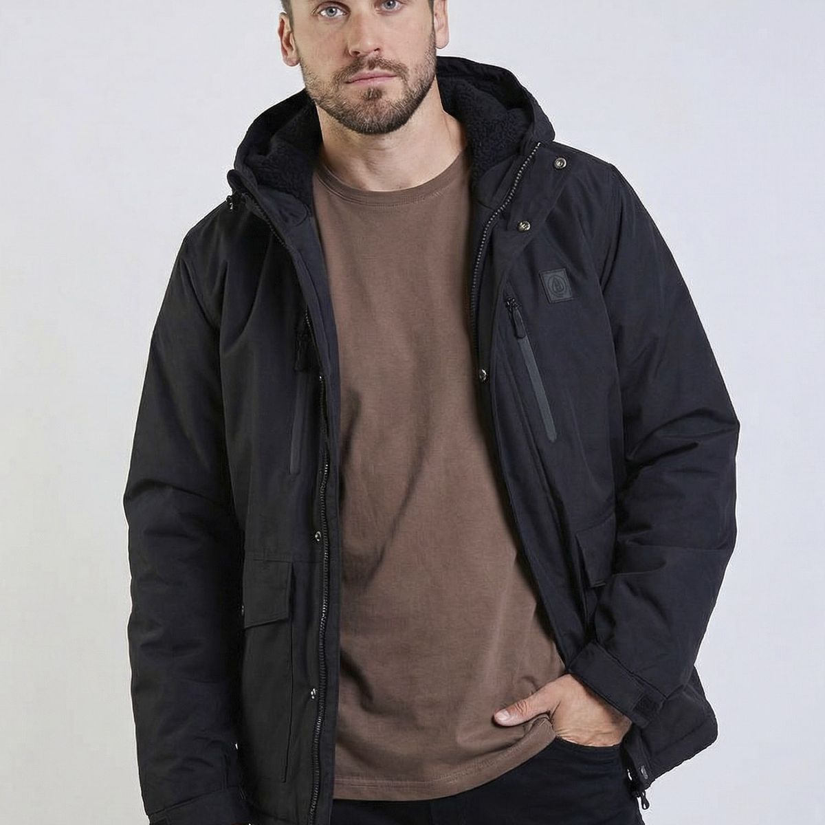 VOLCOM - Chaqueta Drift Co Negro Hombre Volcom