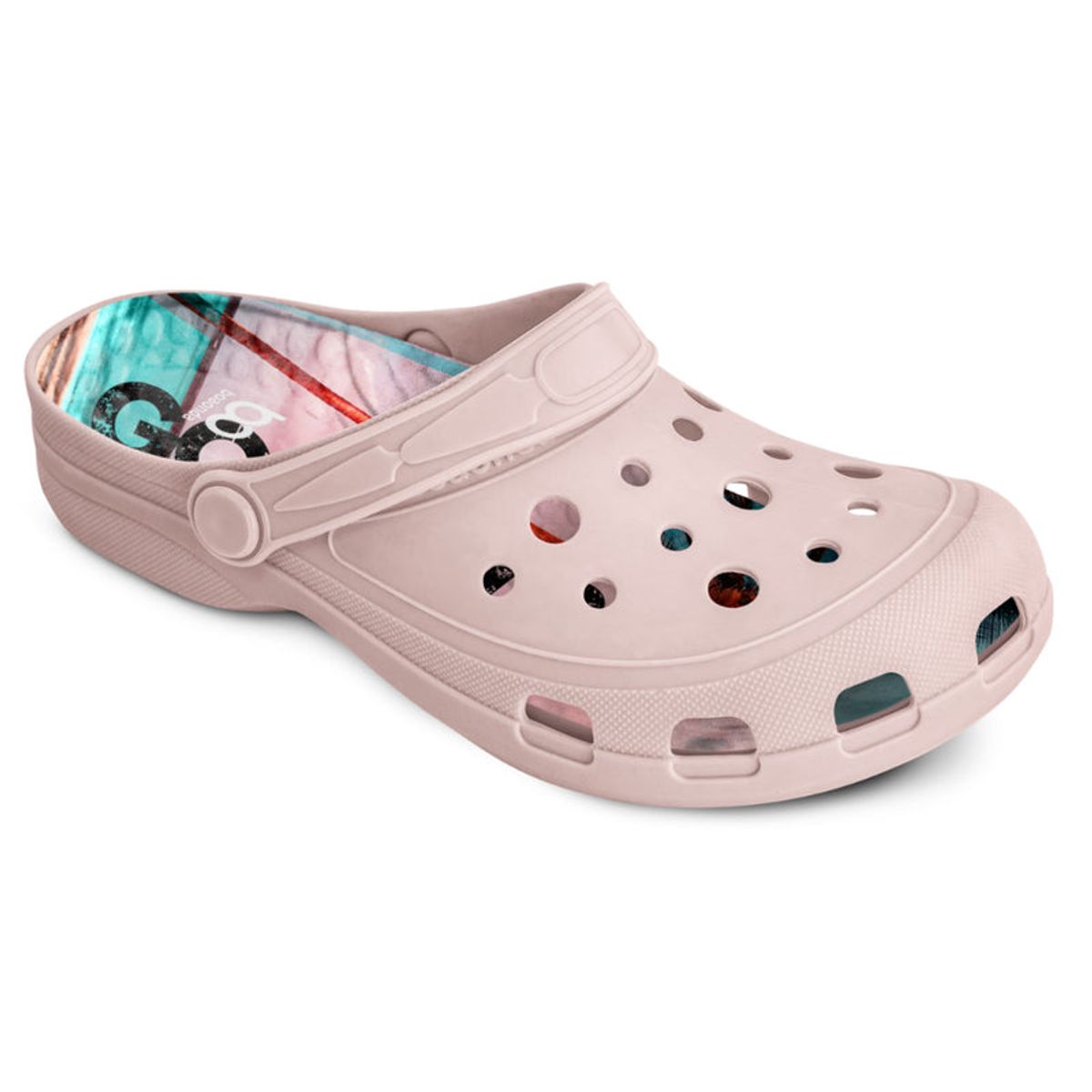 BOAONDA - Clog Rosa Mujer Boaonda