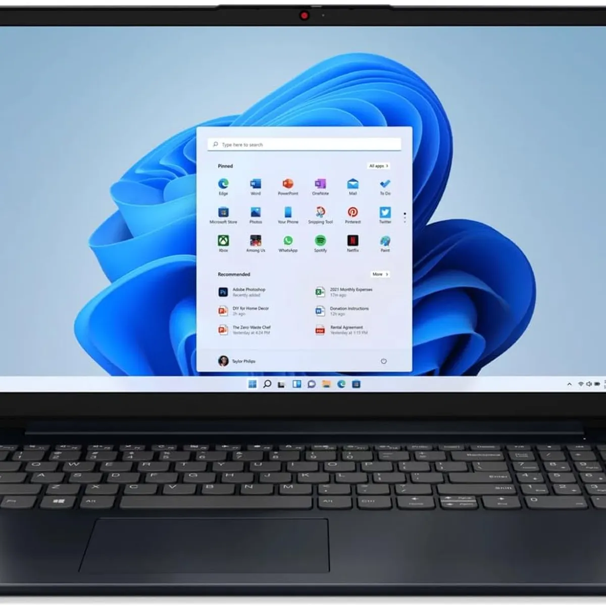 LENOVO - Notebook Lenovo IdeaPad 1 15.6" Full HD AMD Ryzen 5 7520U 8GB Memory 256GB SSD WIN 11 Abyss Blue