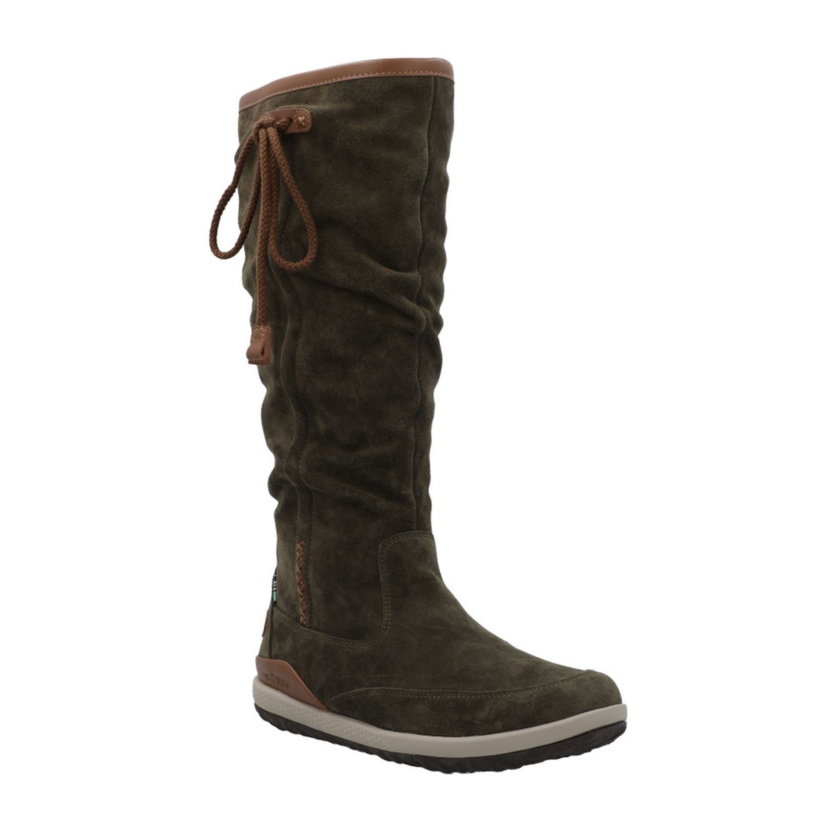 ROCKFORD - Bota Cuero Mujer New Amboro Verde ROCKFORD