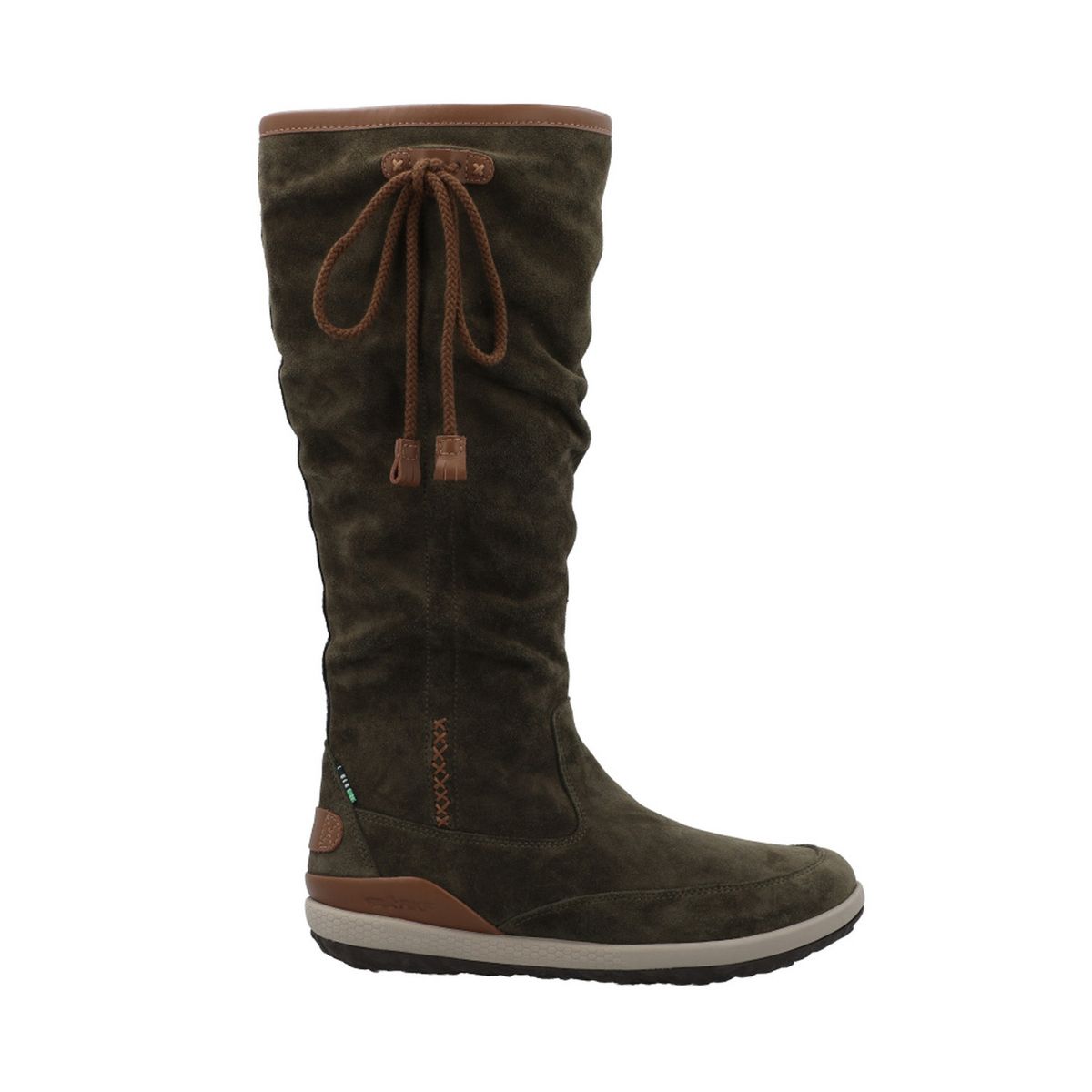 ROCKFORD - Bota Cuero Mujer New Amboro Verde ROCKFORD