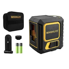 BROOKLYN - Nivel Laser Verde Autonivelante Cruz Base Magnética