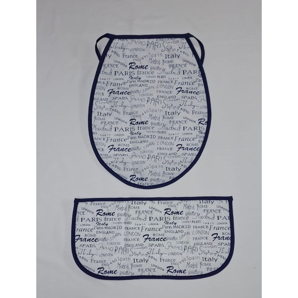 GENTILE - Accesorio baño color letra azul