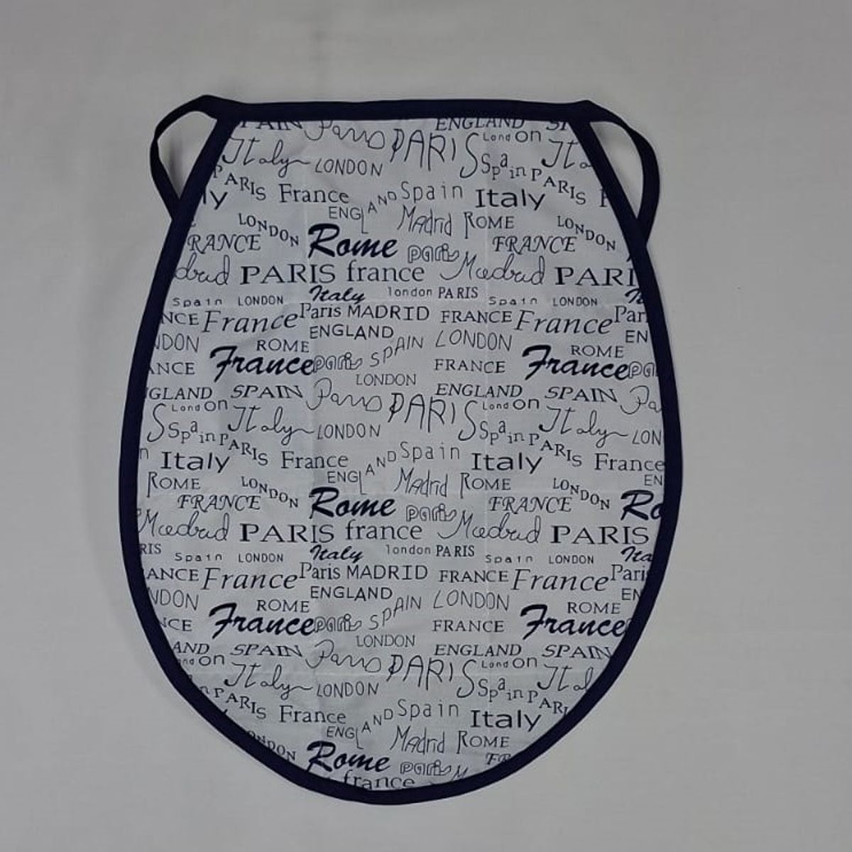 GENTILE - Accesorio baño color letra azul
