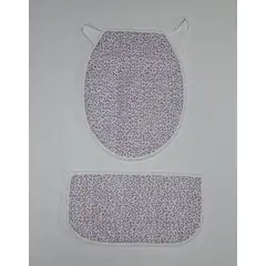 GENTILE - Accesorio baño color flor rosada
