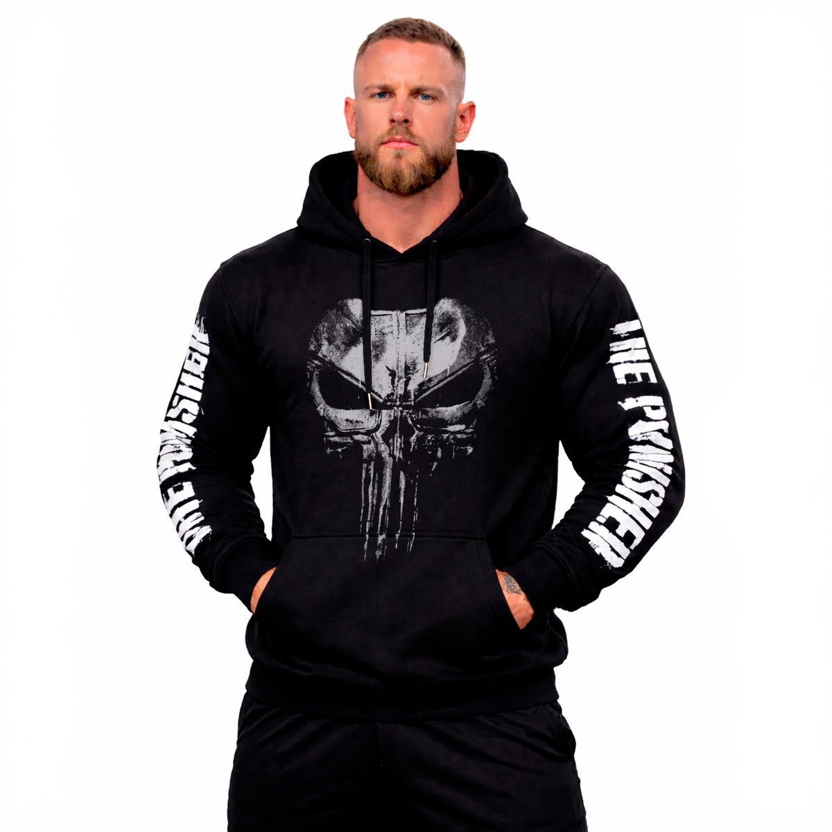 ADEMAN - Poleron Canguro The punisher