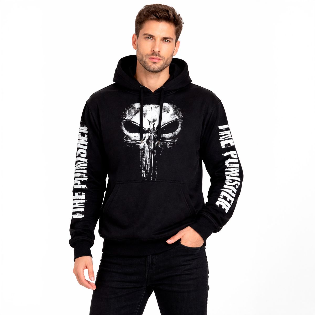 ADEMAN - Poleron Canguro The punisher