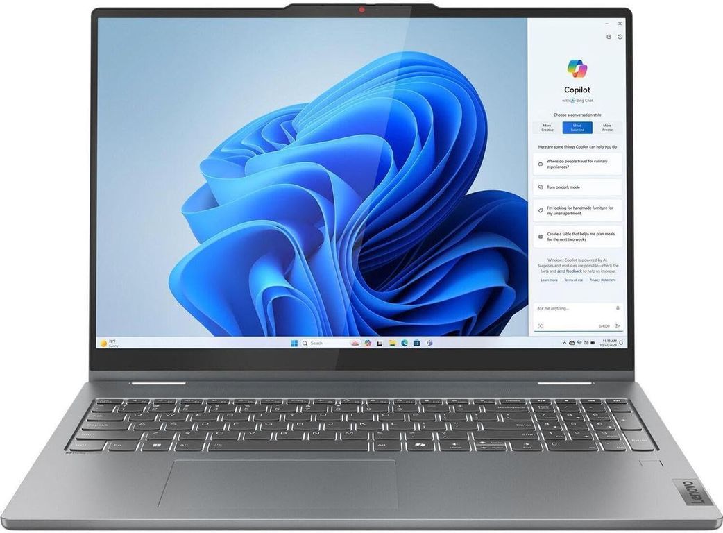Notebook IdeaPad 5 16" Touch 2 in 1 CoPilot AMD Ryzen AI 7 350 16GB 1TB + Digital Pen