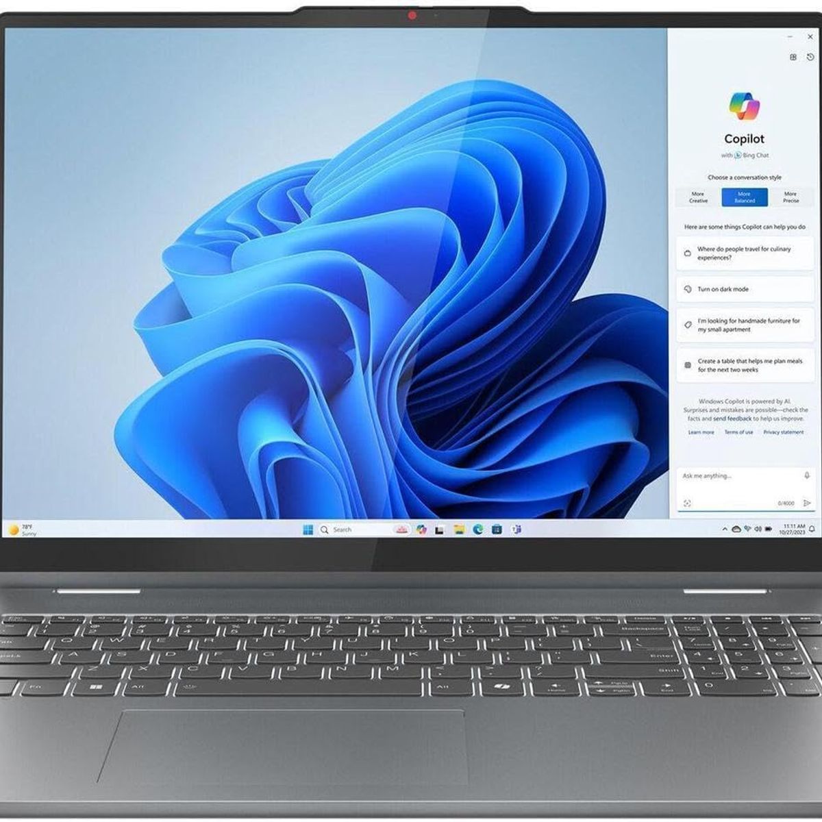 LENOVO - Notebook Lenovo IdeaPad 5 16" Touch 2 in 1 CoPilot AMD Ryzen AI 7 350 16GB 1TB + Lenovo Digital Pen