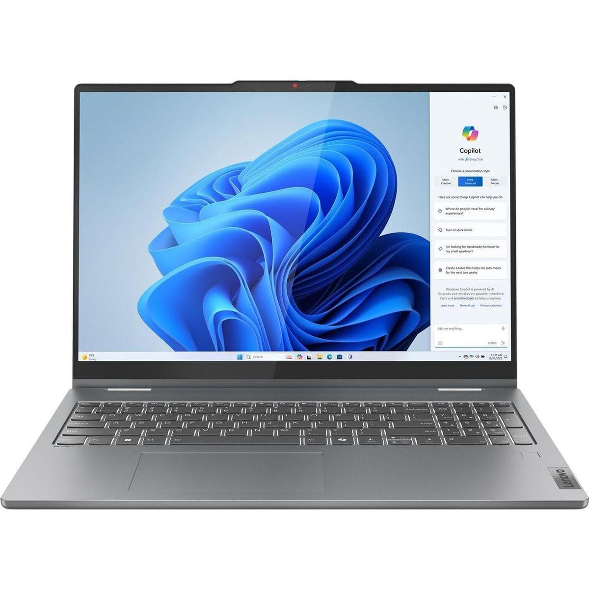 LENOVO - Notebook Lenovo IdeaPad 5 16" Touch 2 in 1 CoPilot AMD Ryzen AI 7 350 16GB 1TB + Lenovo Digital Pen