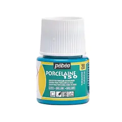 PEBEO - Pintura Porcelana Loza Porcelaine 150 Turquesa 45ml
