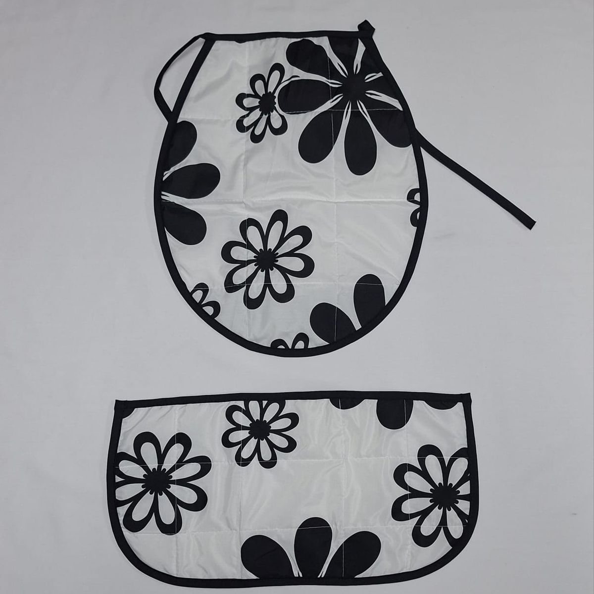 GENTILE - Accesorio baño diseño flor negra