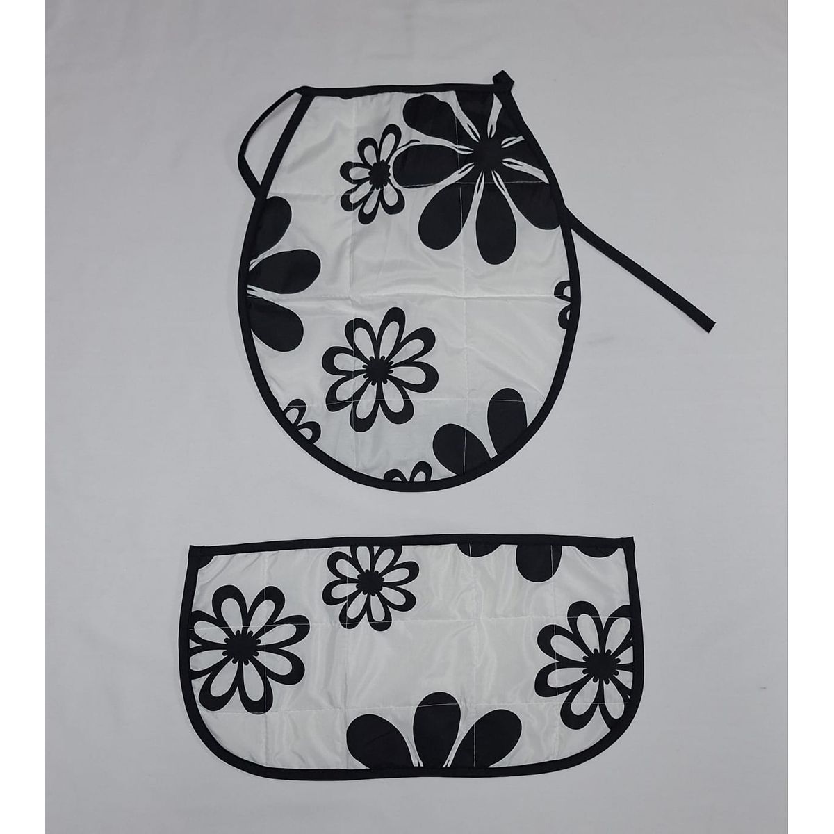 GENTILE - Accesorio baño diseño flor negra